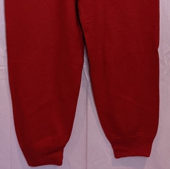 Antonio Melani Candy Apple Red Cashmere Elizabeth Jogger Pants - Picture 3 of 8